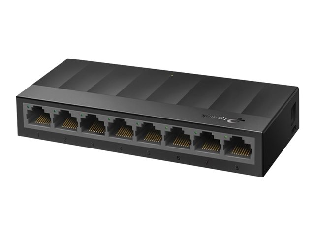 TP-Link LiteWave LS1008G - Switch - unmanaged - 8 x 10/100/1000 - desktop, wall-mountable