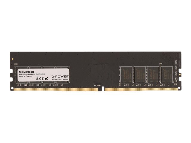 2-Power - DDR4 - module - 8 GB - DIMM 288-pin - 2400 MHz / PC4-19200 - registered