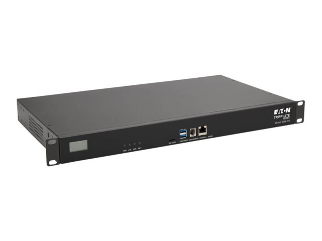 Eaton Tripp Lite Series 16-Port Serial Console Server, USB Ports (2) - Dual GbE NIC, 16 Gb Flash, Wi-Fi, Desktop/1U Rack, TAA - console server - TAA Compliant