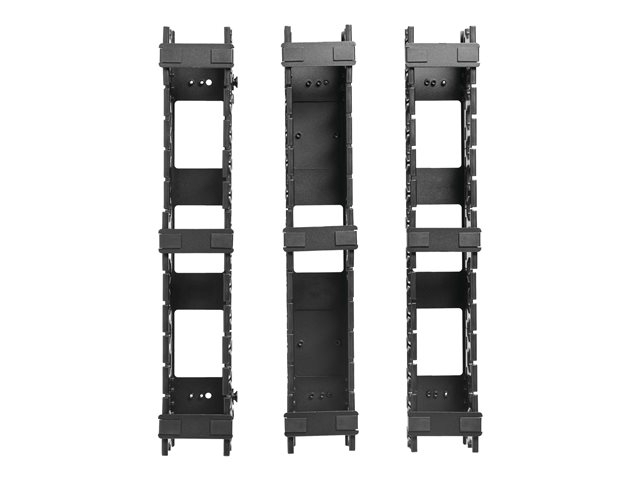 Eaton Tripp Lite Series Open Frame Rack 6ft Vertical Cable Manager 3in Wide - rack cable management duct with cover