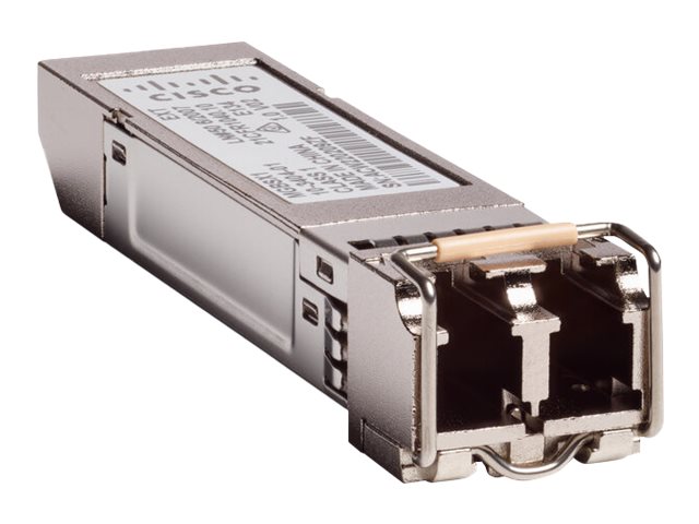 Cisco - SFP (mini-GBIC) transceiver module - 1GbE - 1000Base-ZX - LC/PC single-mode - up to 70 km - 1550 nm