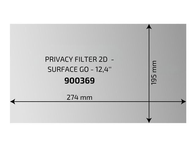PORT Connect - notebook privacy filter - touchscreen