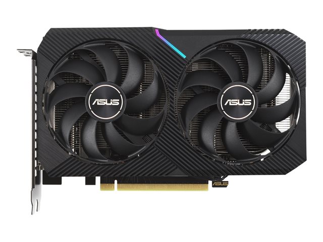 ASUS DUAL-RTX3060TI-O8G-MINI-V2 - Graphics card - GF RTX 3060 Ti - 8 GB GDDR6 - PCIe 4.0 - 3 x DisplayPort, HDMI