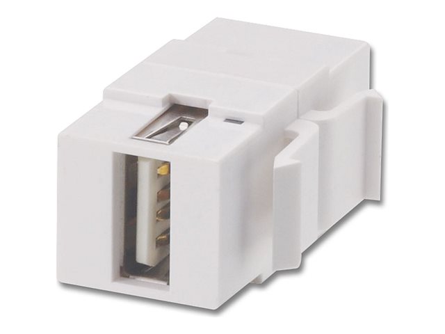 LINDY Modular AV Face Plate System Snap-in Keystone module - modular insert