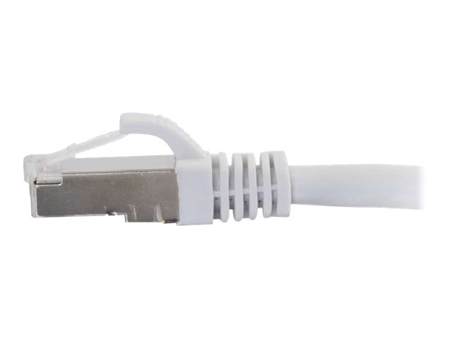 C2G Cat6a Booted Shielded (STP) Network Patch Cable - patch cable - 1.5 m - white