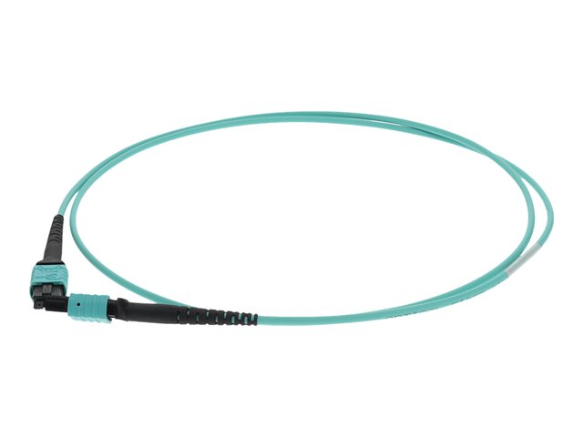 ADDON 4M MPO F/F PATCH CABLE 4M AQUA OM4 FIBER RISER-RATED