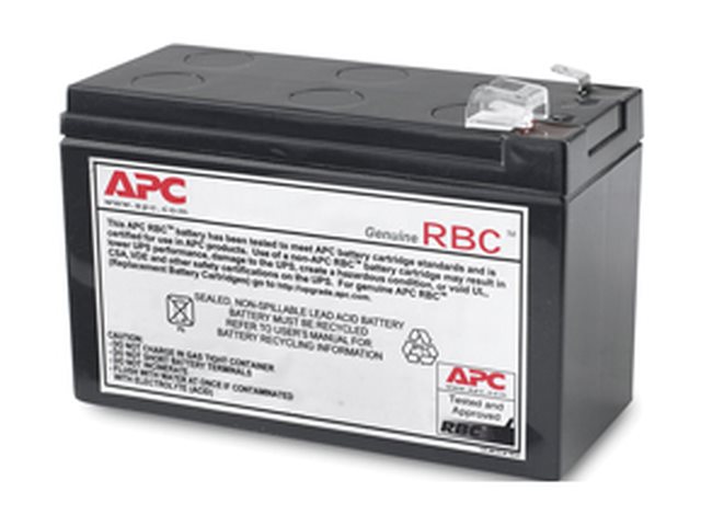 APC Replacement Battery Cartridge #114 - UPS battery - 60 VA - Lead Acid