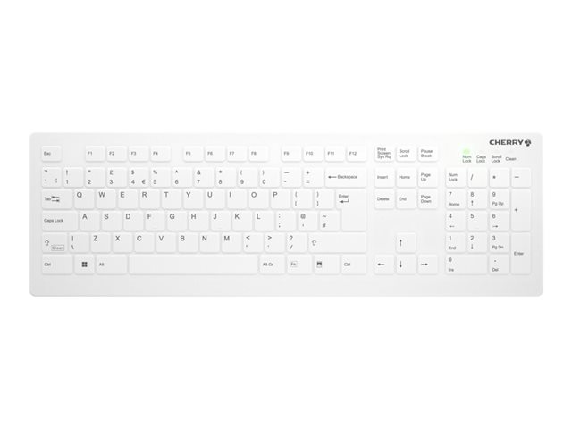 Active Key AK-C8112 - keyboard - medical full size - QWERTY - UK - white Input Device