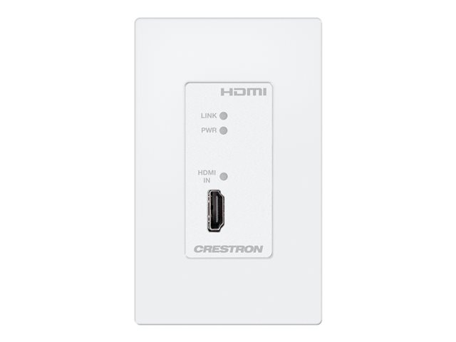 Crestron DM Lite HD-TX-4KZ-101-1G-W - Video/audio extender - transmitter - CATx, DM Lite - up to 70 m