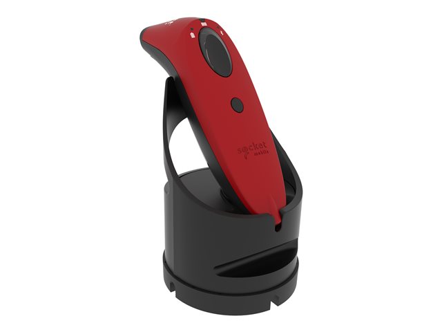 SOCKETSCAN S720 LINEAR BARCODE QR CODE READER RED BLACK DOCK