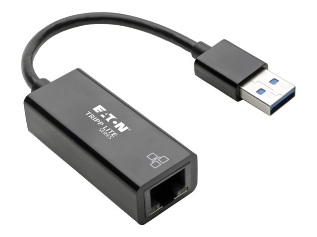 Eaton Tripp Lite Series USB 3.0 SuperSpeed to Gigabit Ethernet Adapter RJ45 10/100/1000 Mbps - network adapter - USB 3.0 - Gigabit Ethernet