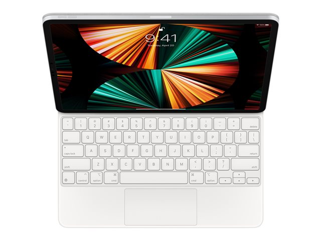 Apple Magic Keyboard - keyboard and folio case - with trackpad - QWERTY - International English - white Input Device