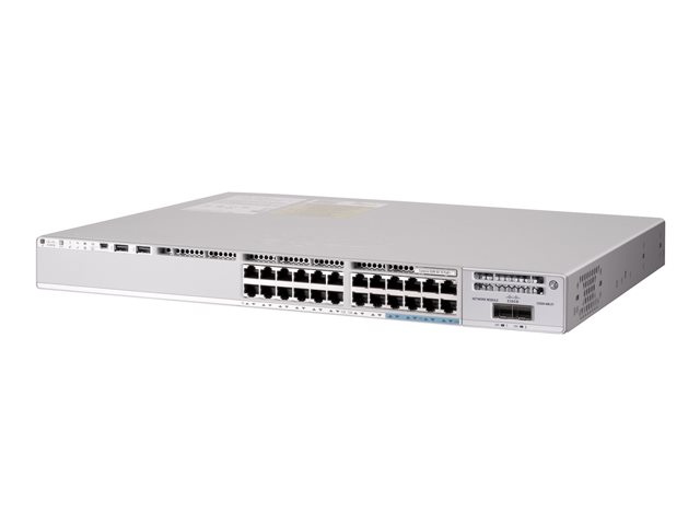Cisco Catalyst 9200 - Network Essentials - switch - L3 - Managed - 8 x 100/1000/2.5G/5G/10GBase-T + 16 x 10/100/1000 (PoE+) - rack-mountable - PoE+ (370 W)
