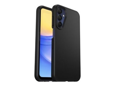 OtterBox React Series - Back cover for mobile phone - black - for Samsung Galaxy A15 5G