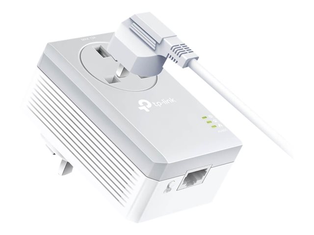 TP-Link TL-PA4022P - V4 - Starter Kit - powerline adapter kit - wall-pluggable - with TP-Link TL-PA4010P
