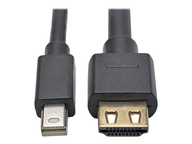 Eaton Tripp Lite Series Mini DisplayPort 1.2a to HDMI Active Adapter Cable (M/M), 4K 60 Hz, HDCP 2.2, 6 ft. (1.8 m) - adapter cable - DisplayPort / HDMI - 1.83 m