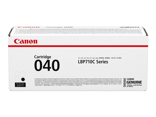 Canon 040 - Black - original - toner cartridge - for imageCLASS LBP712Cdn