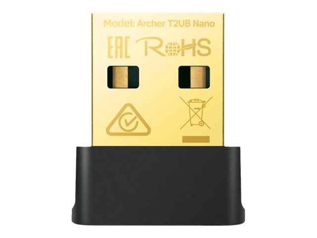 TP-Link Archer T2UB Nano V1 - Network adapter - USB 2.0 - Wi-Fi 5, Bluetooth 4.2