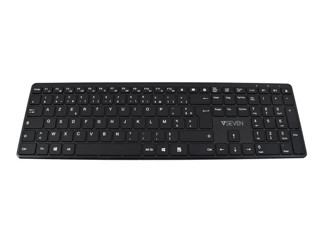 V7 KW550FRBT - keyboard - AZERTY - French - black