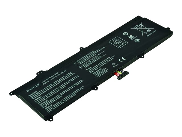 2-Power Main Battery Pack - laptop battery - Li-pol - 5000 mAh - 37 Wh