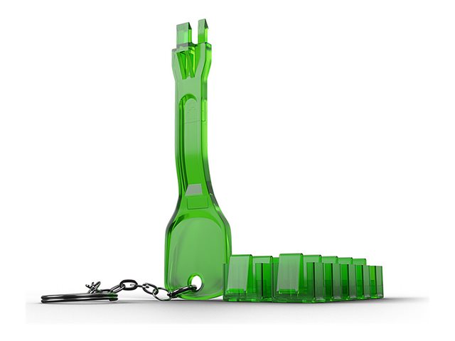 LINDY LAN port blocker with key