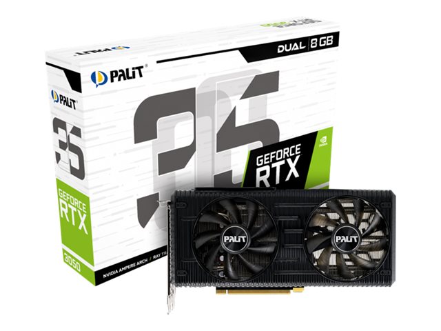 Palit RTX3050 DUAL 8GB GDDR6