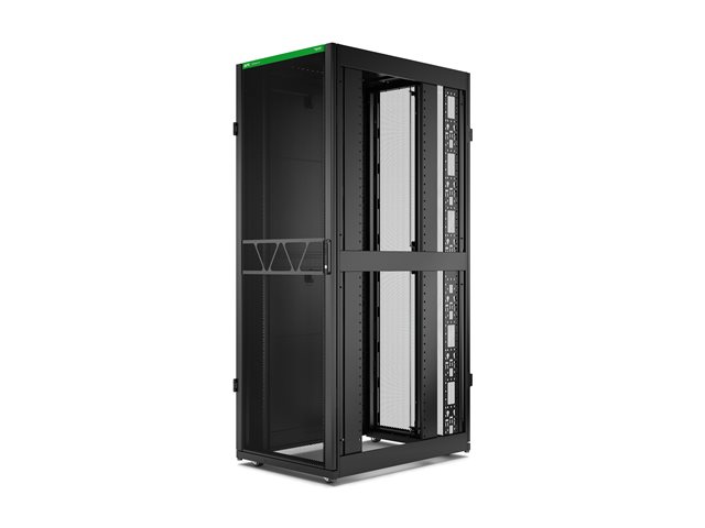 APC NetShelter SX Gen 2 - Rack cabinet - 2124H x 750W x 1070D mm, with sides - floor-standing - black - 42U - 19" - TAA Compliant - for P/N: SMT1000RM1U, SMT750RM1U, SRTL10KRM4UT, SRTL5KRM2UI-HW, SRTL5KRM2UT-HW, SRTL8KRM4UT