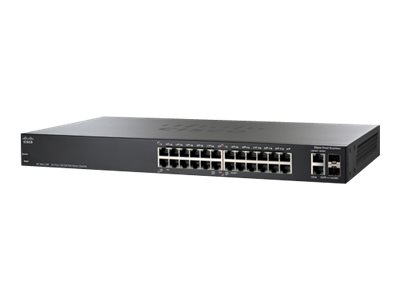 Cisco Small Business Smart SF200-24FP - switch - 24 ports - Managed - rack-mountable