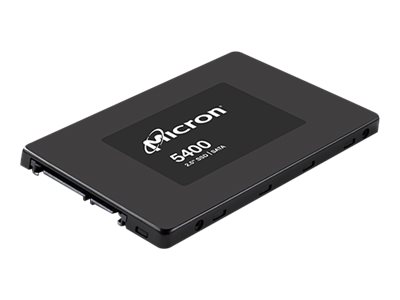 Micron 5400 PRO - SSD - Read Intensive - encrypted - 1.92 TB - hot-swap - 2.5" - SATA 6Gb/s - 256-bit AES - Self-Encrypting Drive (SED), TCG Enterprise - for ThinkEdge SE450, ThinkSystem SR250 V2, SR250 V3, ST250 V2, ST250 V3