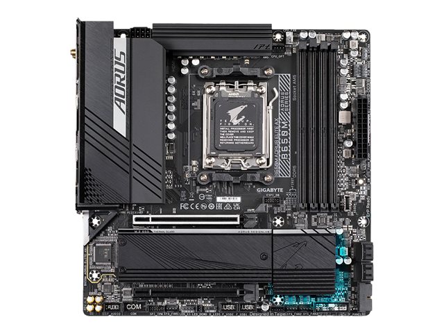 Gigabyte B650M AORUS ELITE AX - motherboard - micro ATX - Socket AM5 - AMD B650