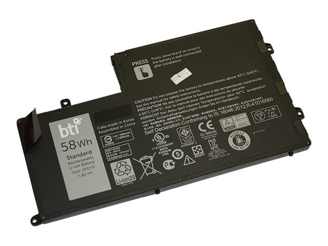 BTI 4C BATTERY LATITUDE 3450 OEM: R77WV DFVYN 58DP4 451-BBIZ