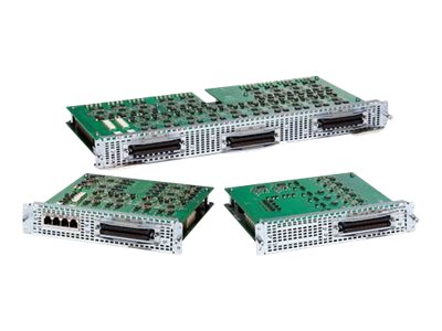 HIGH DENSITY ANALOG VOICE MODULE FOR ISR4K - 16FXS AND 2F