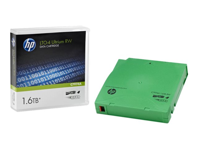 HP - LTO Ultrium 4 - 800 GB / 1.6 TB - storage media