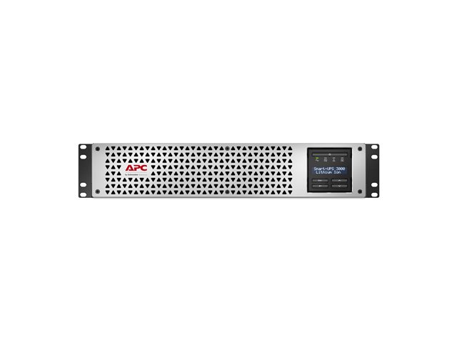 APC Smart-UPS Lithium Ion - UPS - line interactive, 8x IEC C13, 1x IEC C19, SmartConnect+SmartSlot, AVR, LCD, with network management card - 2700 Watt - 3000 VA