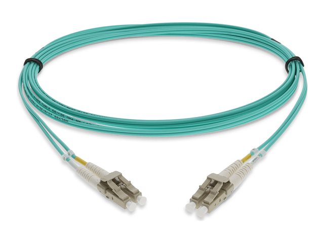 7M FIBER OPTIC LC/LC OM4 50/125 DUPLEX LSZH CABLE