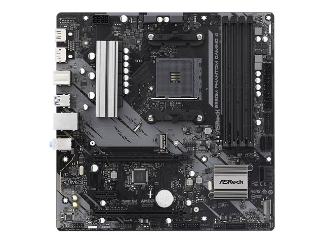 B550M PHANTOM GAMING 4 AM4 MATX SND+GLN+U3.2+M2 SATA 6GB/S DDR4