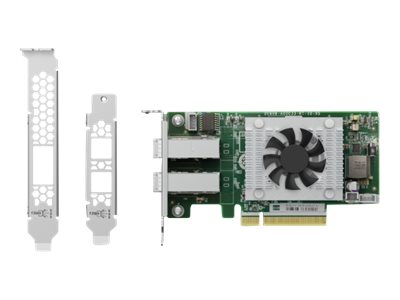QNAP QXP-820S-B3408 - Storage controller - SATA 6Gb/s / SAS 12Gb/s / PCIe 4.0 (NVMe) - low profile - PCIe 3.0 x8
