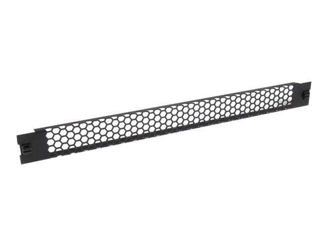StarTech.com 1U Blanking Panel - 19in Vented Server Rack Panel - Tool-less Installation - TAA Compliant Filler Panel (RKPNLTL1UV) - rack blanking panel - 1U