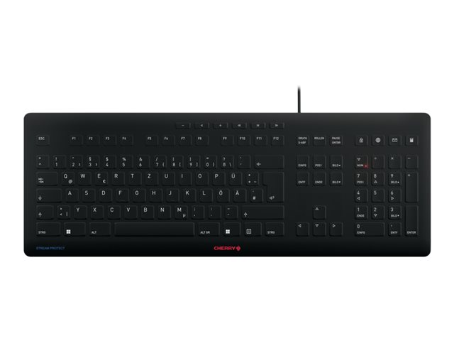 STREAM PROTECT WIRED GER BLACK QWERTZ