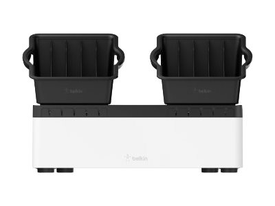 Belkin Store and Charge Go with portable trays - charging station - 120 Watt