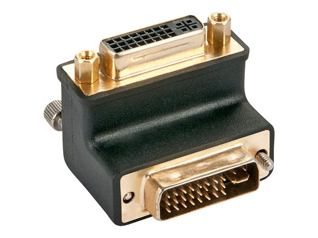 Lindy 90° Adapter "Down" - DVI adapter