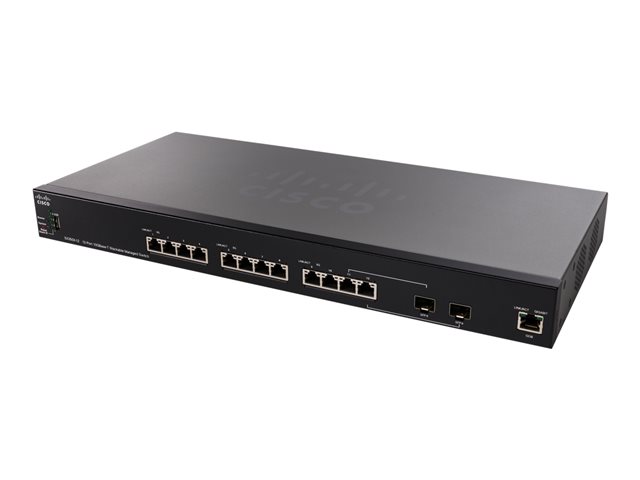 Cisco SX350X-12 - switch - 12 ports - Managed - rack-mountable