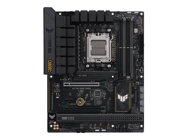 ASUS TUF Gaming B650-Plus - Motherboard - ATX - Socket AM5 - AMD B650 Chipset - USB-C 3.2 Gen 2x2, USB 3.1 Gen 2, USB 3.2 Gen 2, USB-C 3.2 Gen2, USB-C 3.2 Gen 1 - 2.5 Gigabit LAN - onboard graphics (CPU required) - HD Audio (8-channel)