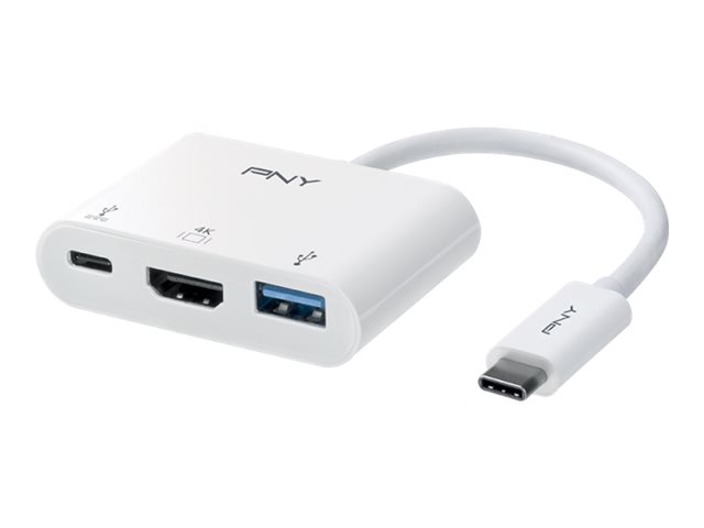 PNY 3in1 - Docking station - USB-C - HDMI