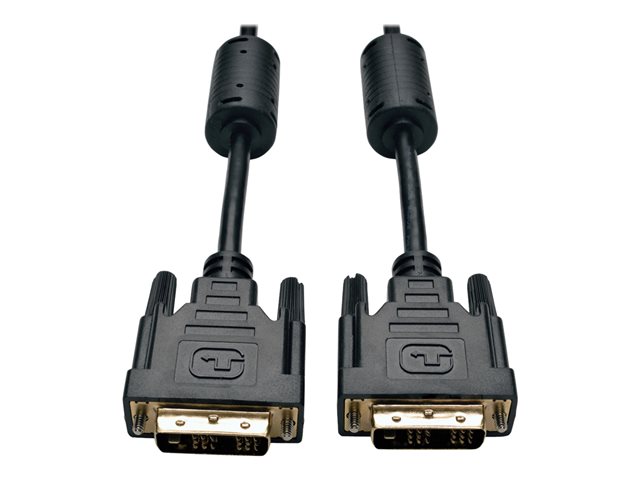 Eaton Tripp Lite Series DVI Single Link Cable, Digital TMDS Monitor Cable (DVI-D M/M), 50 ft. (15.24 m) - DVI cable - 15.2 m
