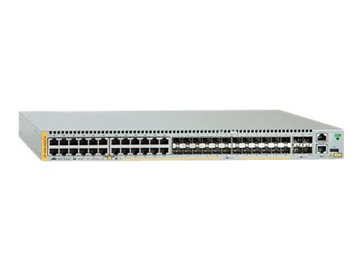 Allied Telesis AT x930-28GSTX - Switch - L3 - Managed + 4 x 10 Gigabit SFP+ + 24 x combo Gigabit Ethernet/Gigabit SFP - desktop, rack-mountable