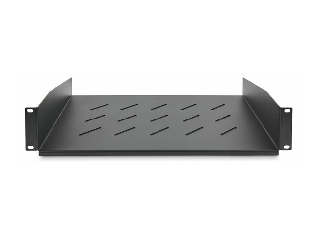 2U Vented Server Rack Shelf 12" Depth