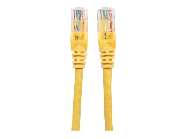 Intellinet Network Patch Cable, Cat6A, 30m, Yellow, Copper, S/FTP, LSOH / LSZH, PVC, RJ45, Gold Plated Contacts, Snagless, Booted, Lifetime Warranty, Polybag - patch cable - 30 m - yellow