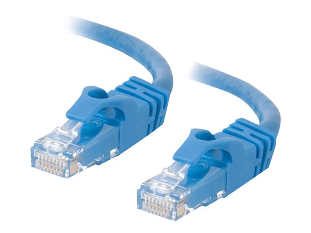 C2G Cat6 Booted Unshielded (UTP) Crossover Patch Cable - crossover cable - 1 m - blue