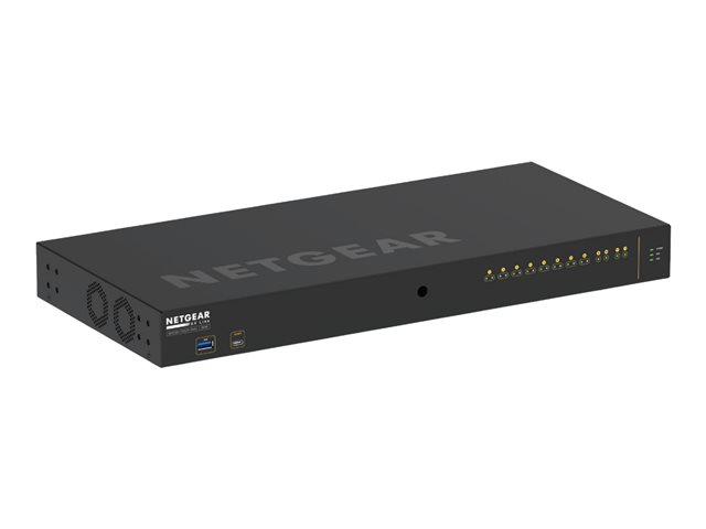 NETGEAR AV Line M4250-10G2F-PoE+ - switch - 12 ports - Managed - rack-mountable